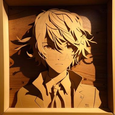 3D модель Чиаки Омигава из Bungo Stray Dogs (STL)